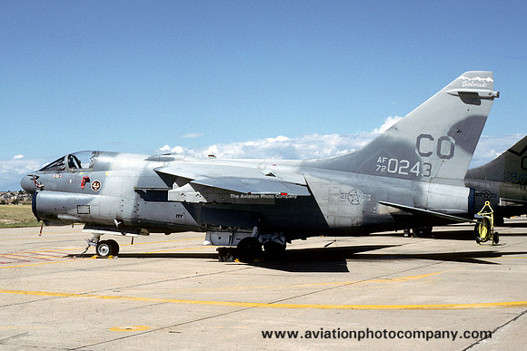 USAF Colorado ANG 120 TFS LTV A-7D Corsair 72-0243/CO (1990)