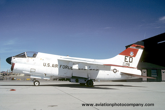 USAF 6512th Test Squadron TS LTV A-7D Corsair 69-6191/ED (1990)