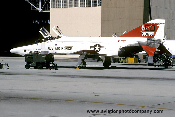 USAF 6512th Test Squadron McDonnell NRF-4C Phantom 65-0850/ED at Edwards AFB (1990)