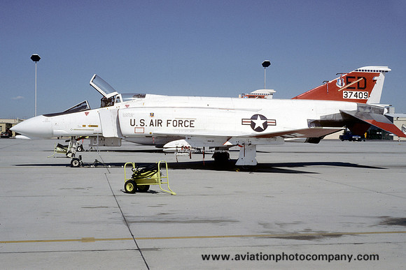 USAF 6512th Test Squadron McDonnell NF-4C Phantom 63-7409/ED at Edwards AFB (1990)