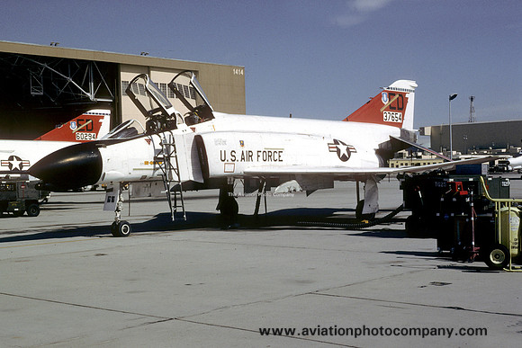 USAF 6512th Test Squadron McDonnell NF-4C Phantom 63-7654/ED at Edwards AFB (1990)