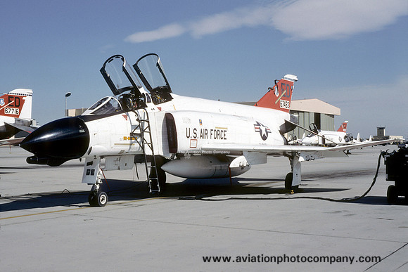 USAF 6512th Test Squadron McDonnell NF-4D Phantom 66-7483/ED at Edwards AFB (1990)
