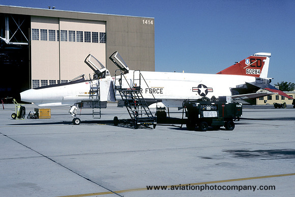 USAF 6512th Test Squadron McDonnell NF-4E Phantom 66-0284/ED at Edwards AFB (1990)