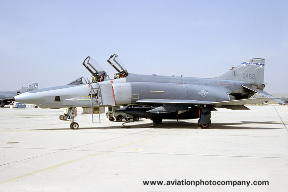 USAF California ANG 196 TRS McDonnell RF-4C Phantom 66-0452 (1990)