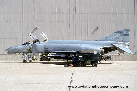 USAF New York ANG 136 FIS McDonnell F-4D Phantom 65-0781 (1990)