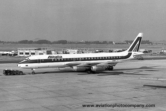 Alitalia Douglas DC-8 I-DIWI (1970)