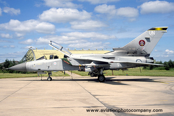 RAF 11 Squadron Panavia Tornado F.3 ZE168/UN (2003)