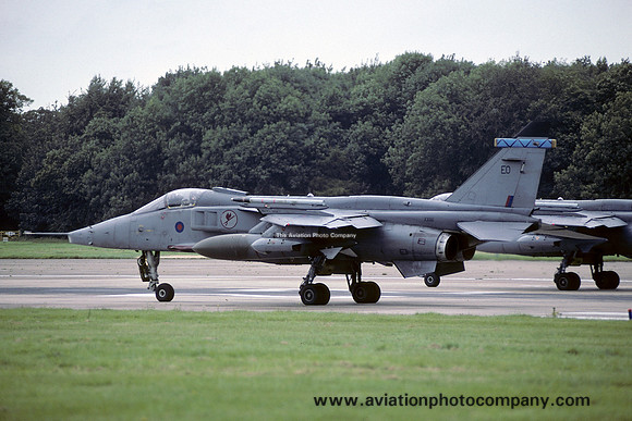 RAF 6 Squadron Sepecat Jaguar GR.3 XX116.EO at RAF Coltishall (2004)