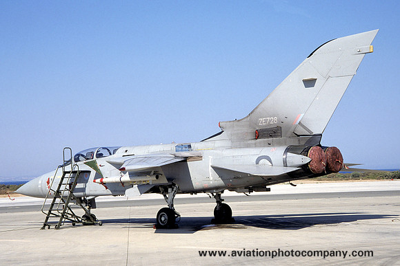 RAF Panavia Tornado F.3 ZE728 at RAF Akrotiri (2003)