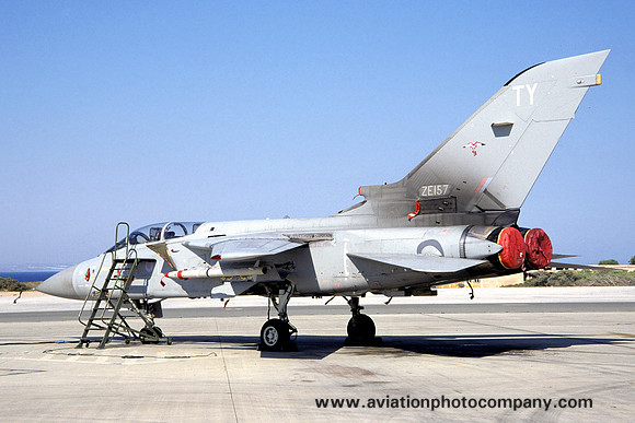 RAF Panavia Tornado F.3 ZE157/TY at RAF Akrotiri (2003)
