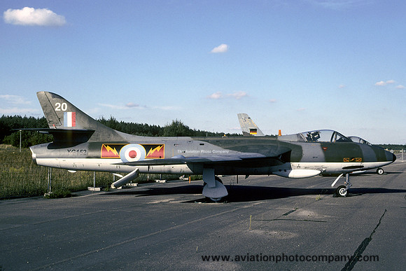 RAF 4 Squadron Hawker Hunter F.6 XG152 at the Gatow Museum (2002)