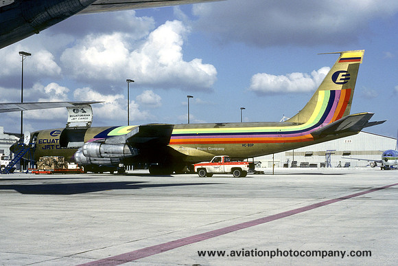 Ecuatoriana Jet Cargo Boeing 707-321C HC-BGP (1983)