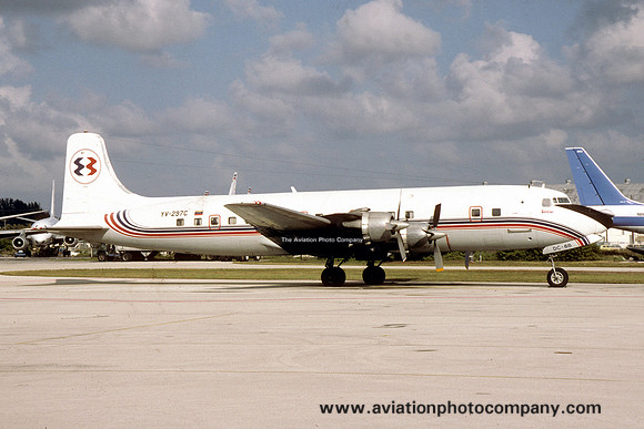 Aero B Venezuela Douglas DC-6B YV-297C (1984)