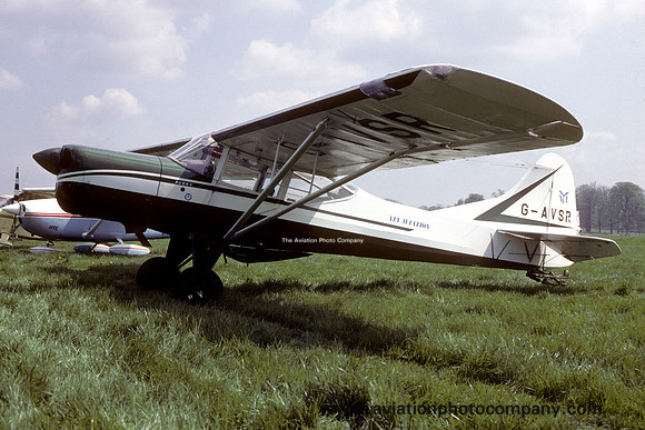 Aly Aviation Beagle-Auster D.5 193 Husky G-AVSR (1987)