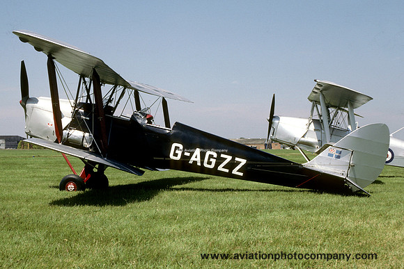 De Havilland DH.82A Tiger Moth G-AGZZ (1987)