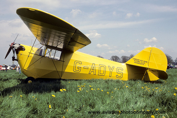 London Air Park Flying Club Aeronca C-3 G-ADYS (1987)