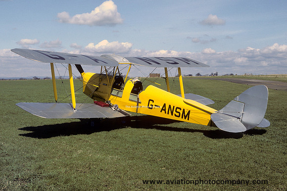 De Havilland DH.82 Tiger Moth G-ANSM (1987)