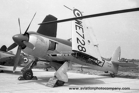 Royal Navy 776 FRU Hawker Sea Fury FB.11 WE728/027