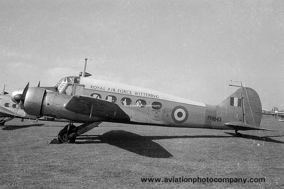 RAF Wittering Station Flight Avro Anson C.19 PH843