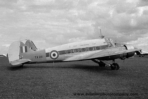 RAF 12 Group Communications Flight Avro Anson C.19 TX211