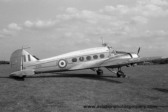 RAF Waddington Station Flight Avro Anson C.19 VL306