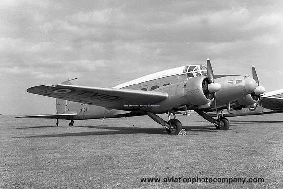 RAF 3 Group Communications Flight Avro Anson C.19 TX191