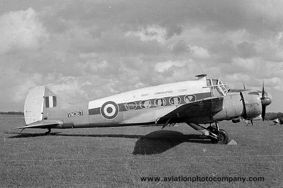 RAF 12 Group Communications Flight Avro Anson C.19 VM367