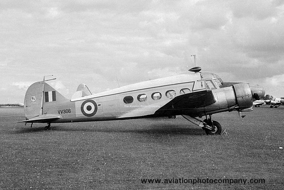 RAF Cottesmore Station Flight Avro Anson C.19 VV306
