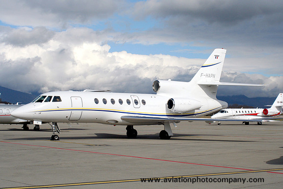 Michelin Air Service Dassault Falcon 50EX F-HAPN at Geneva (2007)
