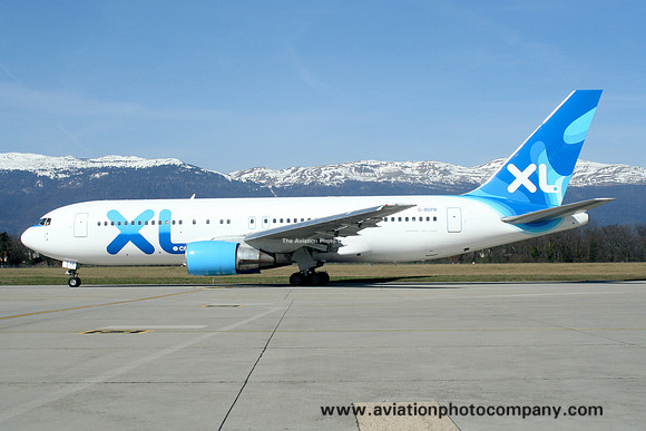 XL Airways Boeing 767-204ER G-BOPB at Geneva (2007)