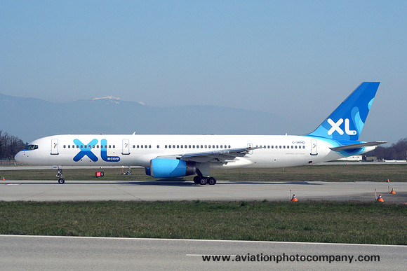 XL Airways Boeing 757-225 G-VKND at Geneva (2007)