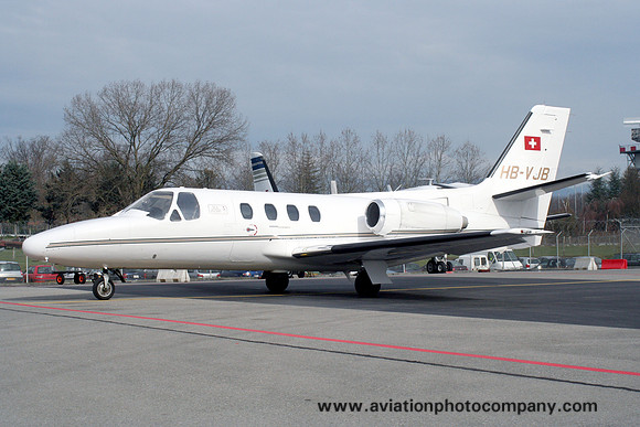 Sius AG Cessna 501 Citation I SP HB-VJB at Geneva (2007)