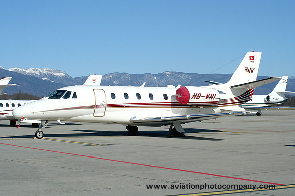 Cessna 560XL Citation Excel HB-VNI at Geneva (2007)
