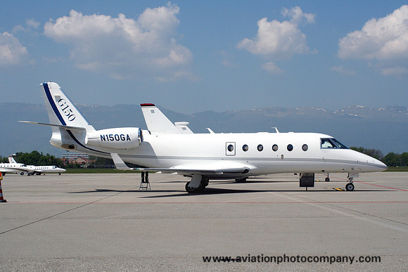 Gulfstream G150 N150GA at Geneva (2007)