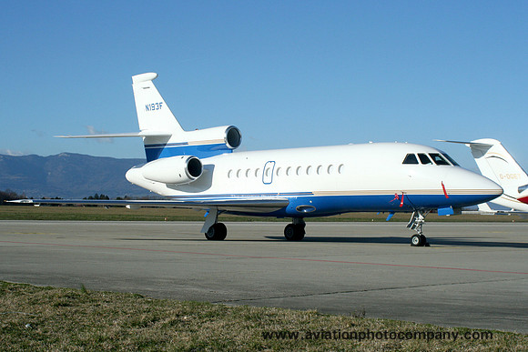 Freescale Semiconductor Dassault Falcon 900EX N193F at Geneva (2007)