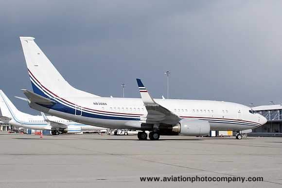 Boeing 737-7BC BBJ N836BA at Geneva (2007)