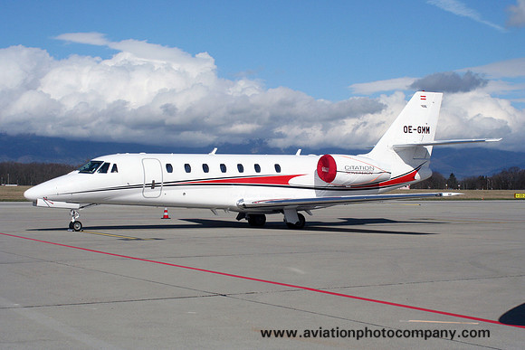 Jet Alliance Cessna 680 Citation Sovereign OE-GMM at Geneva (2007)
