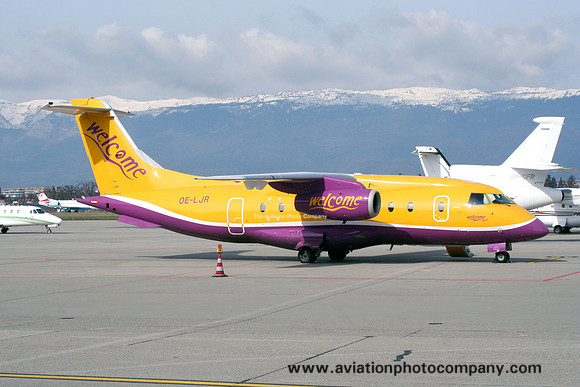 Welcome Air Luftfahrt Dornier Do328-300Jet OE-LJR at Geneva (2007)