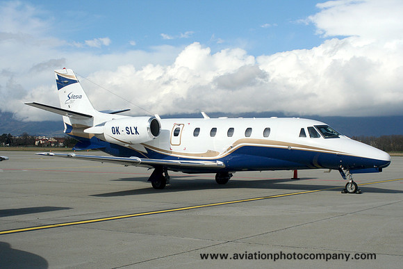 Silesia Air Cessna 560XL Citation Excel OK-SLX at Geneva (2007)