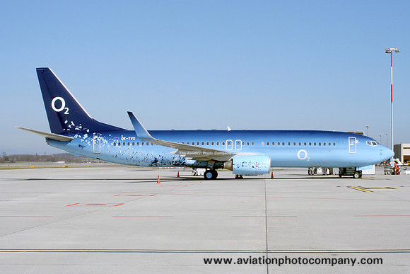 Travel Service Airlines Boeing 737-86Q OK-TVC at Geneva (2007)