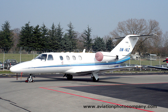 Seagle Air Cessna 525 CitationJet CJ1 OM-HMZ at Geneva (2007)
