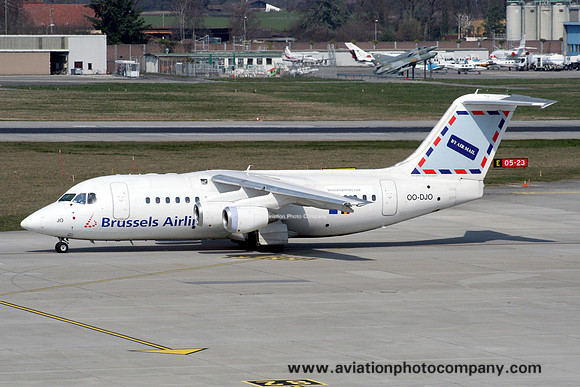 Brussels Airlines BAe 146 RJ-85 OO-DJO at Geneva (2007)