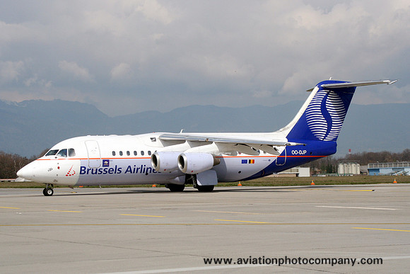 Brussels Airlines BAe 146 RJ-85 OO-DJP at Geneva (2007)