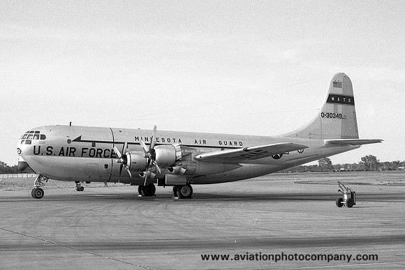 USAF MATS Minnesota ANG 109 ATS Boeing C-97G Stratofreighter 53-0349