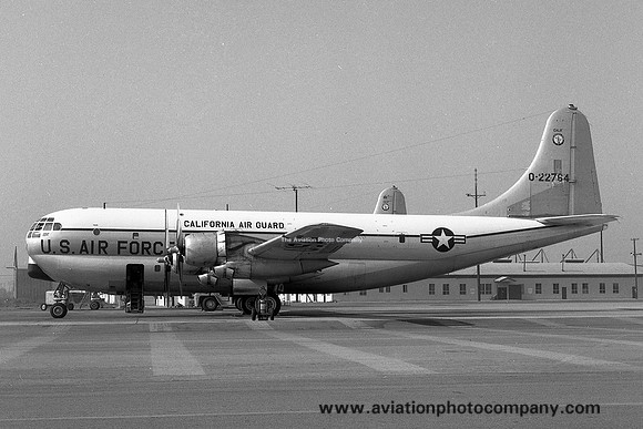 USAF California ANG 115 ATS Boeing C-97G Stratofreighter 52-2764 (1967)
