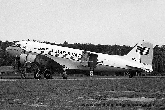 US Navy Naval Attache to Indonesia Douglas C-47H Skytrain 17134 (1966)