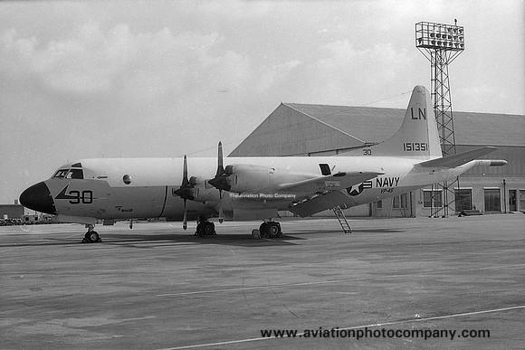 US Navy VP-45 Lockheed P-3A Orion 151351/LN-30 at RAF Luqa (1970)