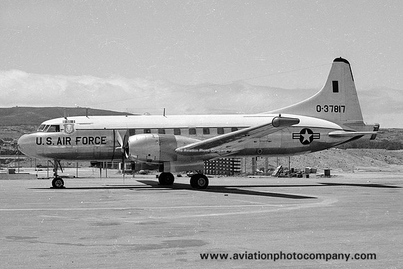 USAF Rome Air Development Center Convair JC-131B 53-7817 (1966)