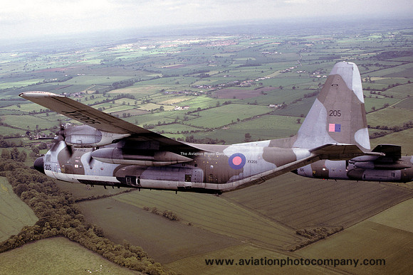 RAF Lyneham Transport Wing Lockheed C-130K Hercules C.1P XV205 (1991)