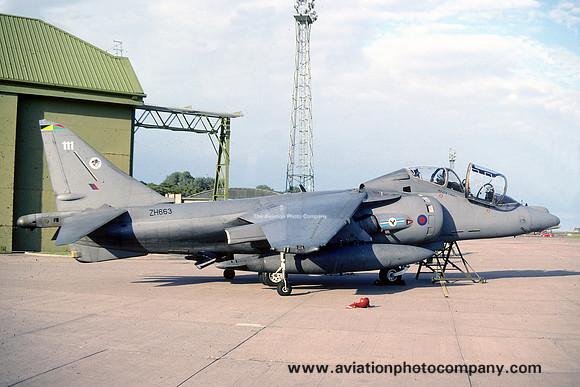 RAF 20 Squadron BAE Harrier T.10 ZH663/111 (2000)